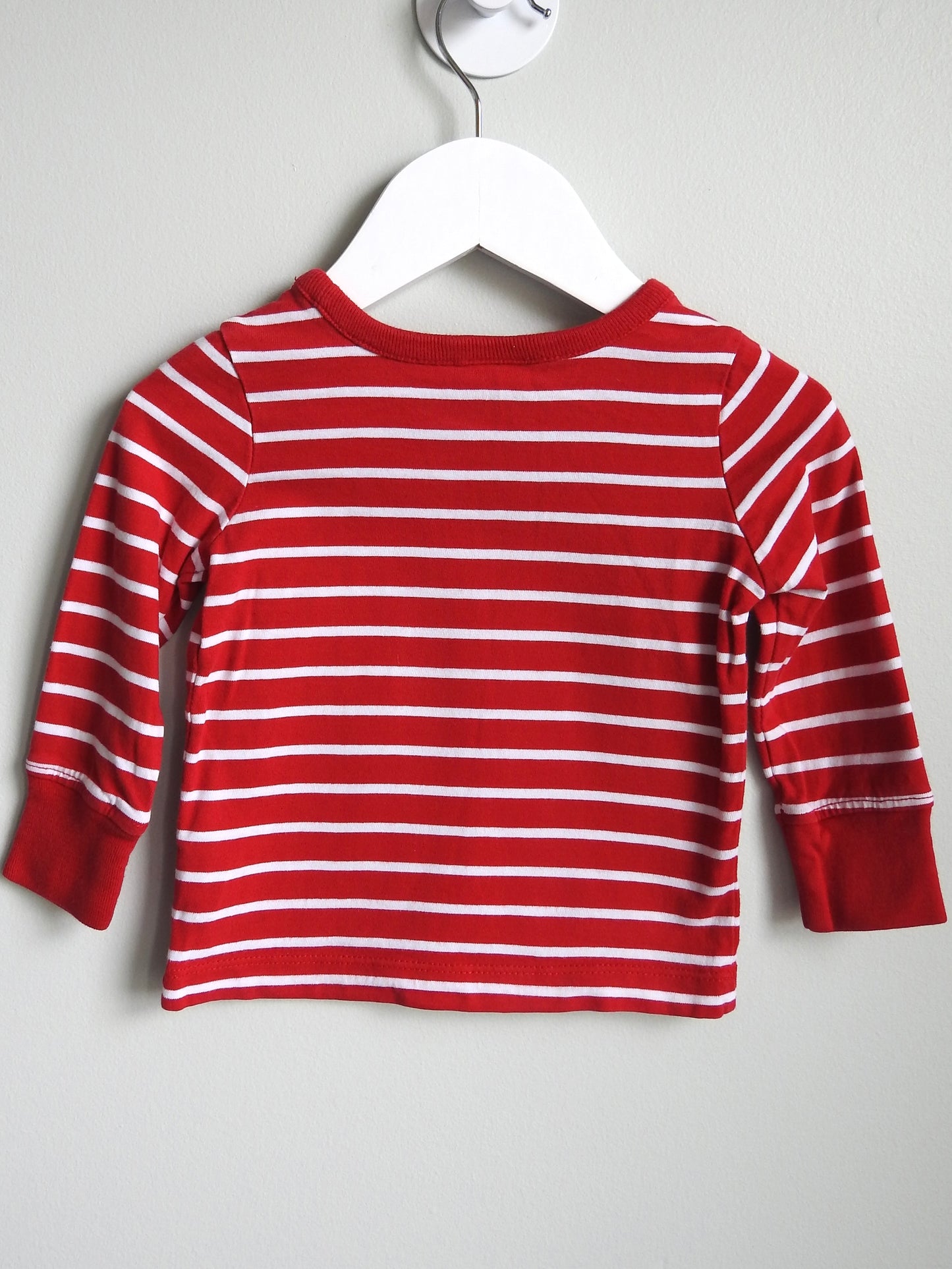 Hanna Andersson Red Long Sleeve Shirt 12-18M